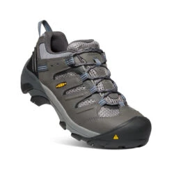 Keen Men's Lansing Low (Steel Toe) | Magnet/Majolica Blue -Winter Shoe Store 1c9f01f8886d475989e60b49307c29b8ac0dd16a