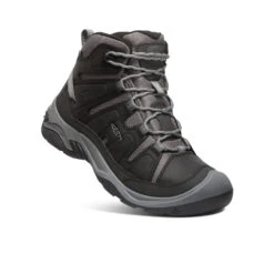 Keen Men's Circadia Waterproof Boot | Black/Steel Grey -Winter Shoe Store 2450ce8a5aa18e6b5e8bdb93949dd05f095066a6