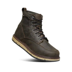 Keen Men's San Jose 6" Waterproof Boot (Soft Toe) | Cascade Brown -Winter Shoe Store 3521f8b4f61e5509982718087a2cc21a26d7d042