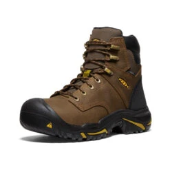 Keen Men's Mt Vernon 6" Waterproof Boot (Soft Toe) | Cascade Brown -Winter Shoe Store 3c2a099edf76b2051b503938da6748d1cc301ca5