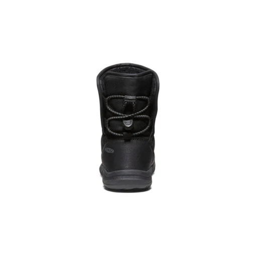 Keen Little Kids' Puffrider Waterproof Winter Boot | Black/Steel Grey - Image 5