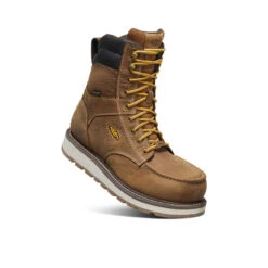Keen Men's Cincinnati 8" Waterproof Boot (Carbon-Fiber Toe) | Belgian/Sandshell -Winter Shoe Store 9215ccce2d775520a3b9692080d90cfd16867589