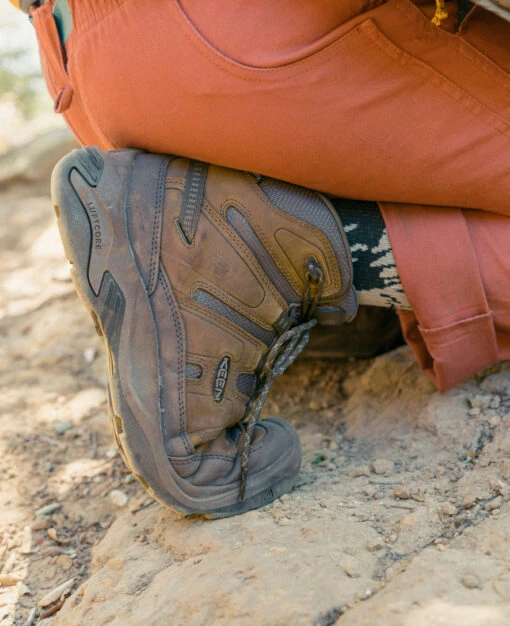 Keen Men's Circadia Waterproof Boot | Black/Steel Grey - Image 7