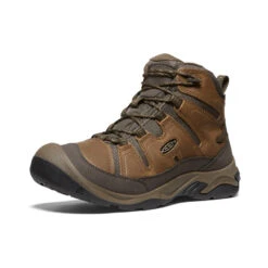 Keen Men's Circadia Waterproof Boot Wide | Bison/Brindle -Winter Shoe Store ba6886298567ce3a903d19b67040f717659cf71b