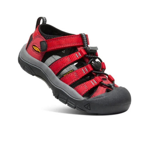 Keen Little Kids' Newport H2 | Ribbon Red/Gargoyle - Image 3
